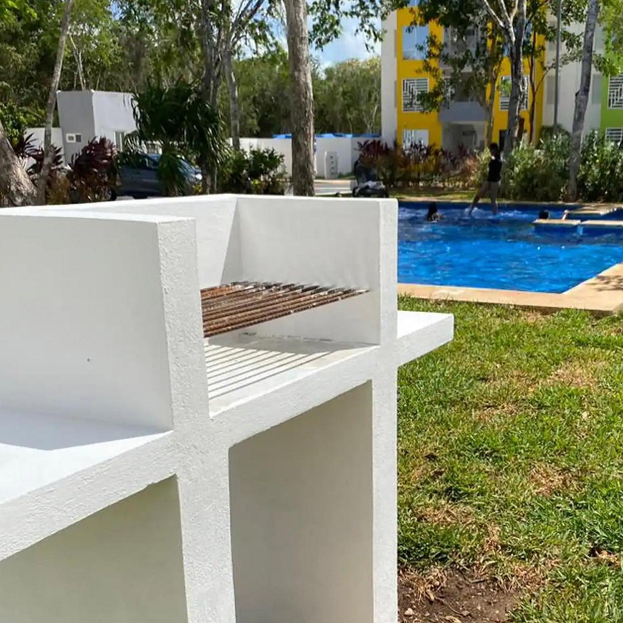 カンクンBonito Departamento En Privada Con Albercaアパートメント エクステリア 写真