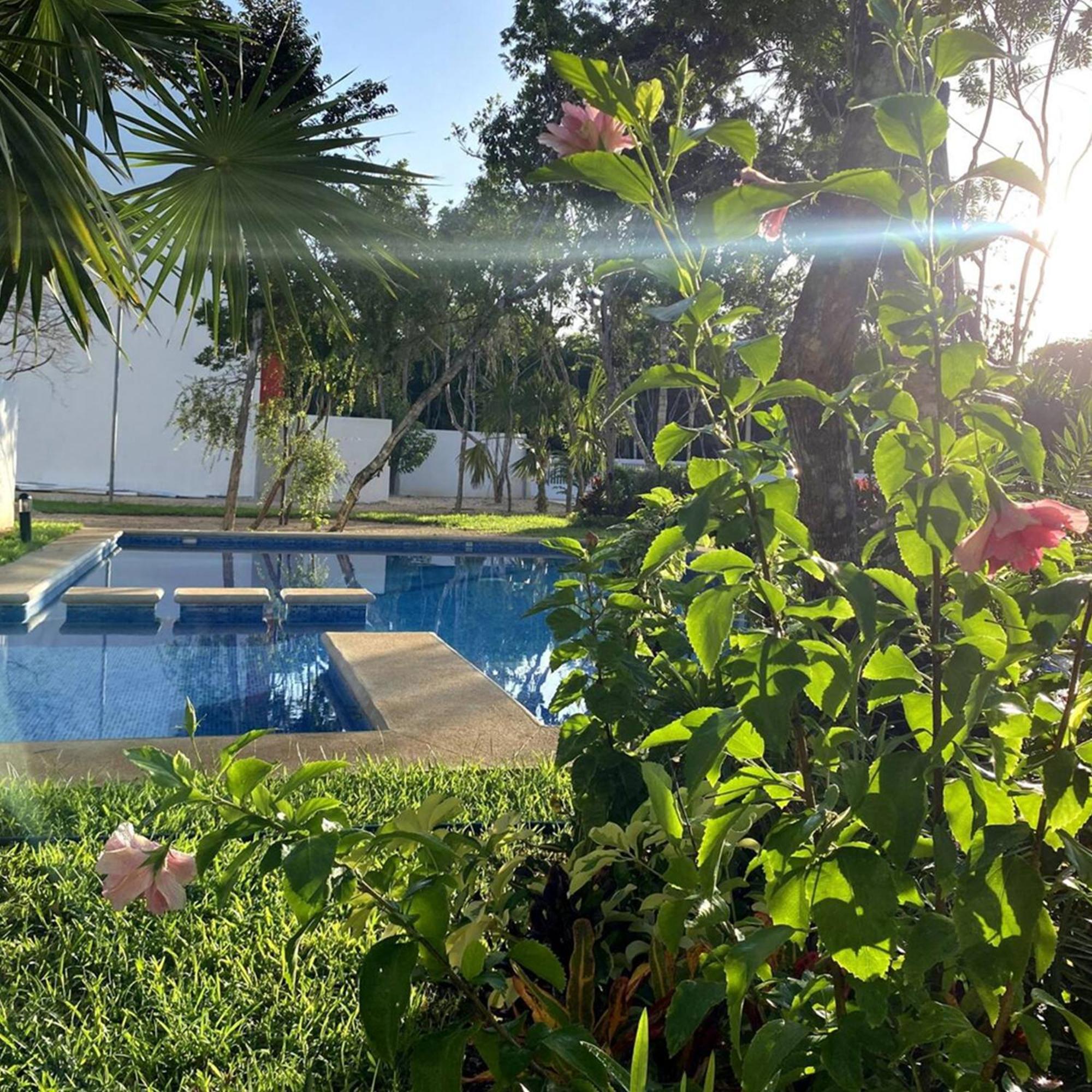 カンクンBonito Departamento En Privada Con Albercaアパートメント エクステリア 写真
